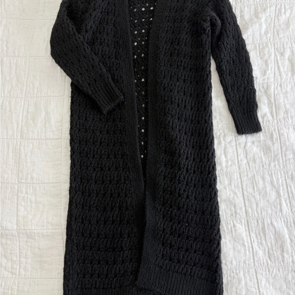 Anthropologie Knit Long Cardigan